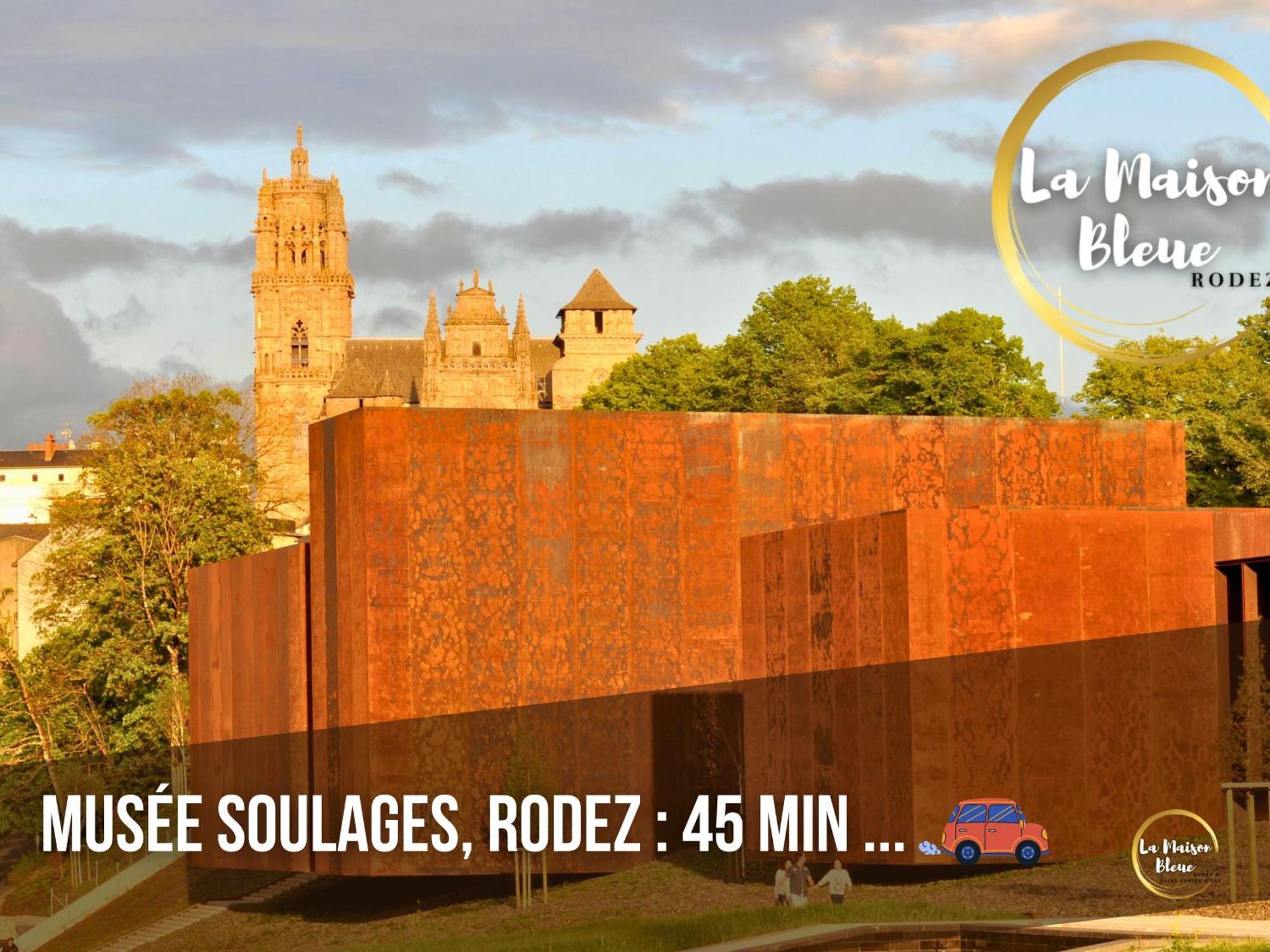 La Maison Bleue, Village Vacances, Piscine, Parking Saint-Geniez-dʼOlt Eksteriør bilde